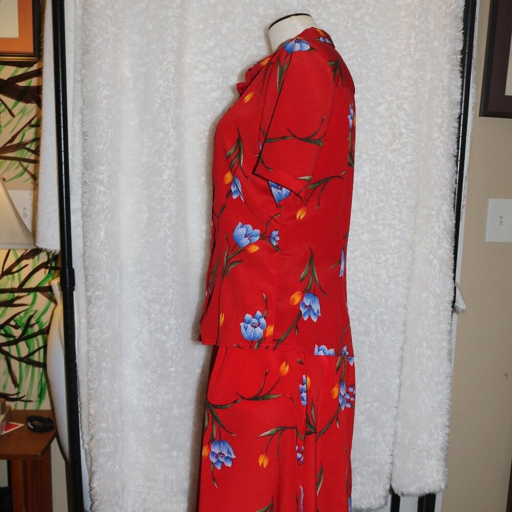 Vintage Kathie Lee top and skirt outfit - Picture 5 of 10
